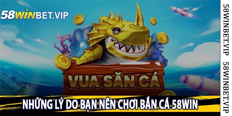 Bắn Cá 58Win Đăng Nhập Ngay Để Nhận Quà Lớn 7 Những Lý Do Bạn Nên Chơi Bắn Cá 58Win